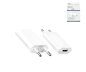 Preview: Adapter/ładowarka USB 230V na USB 5V, 1000mA do urządzeń USB, biały, DINIC Box